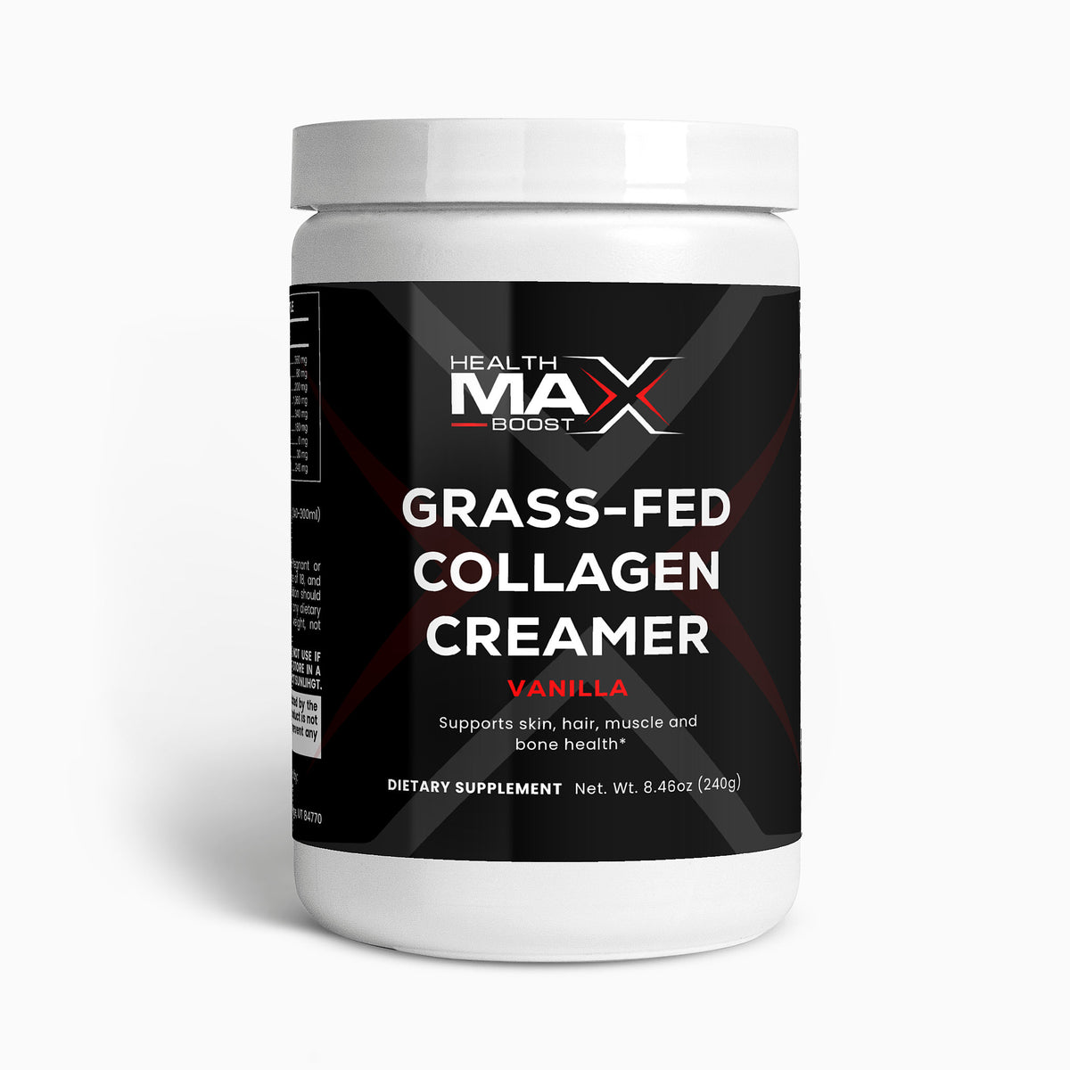 Grass-Fed Collagen Creamer (Vanilla)