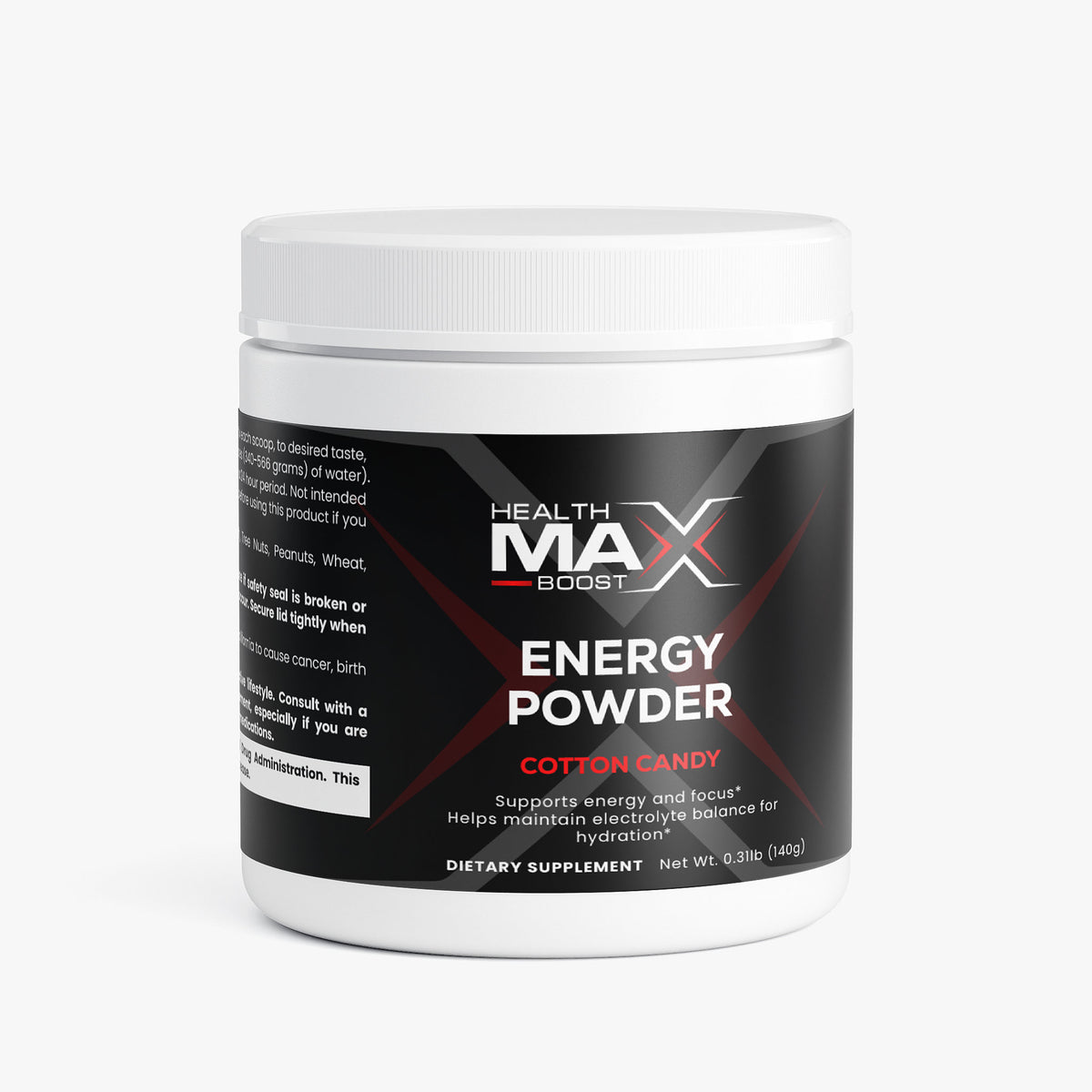 Energy Powder (Cotton Candy)