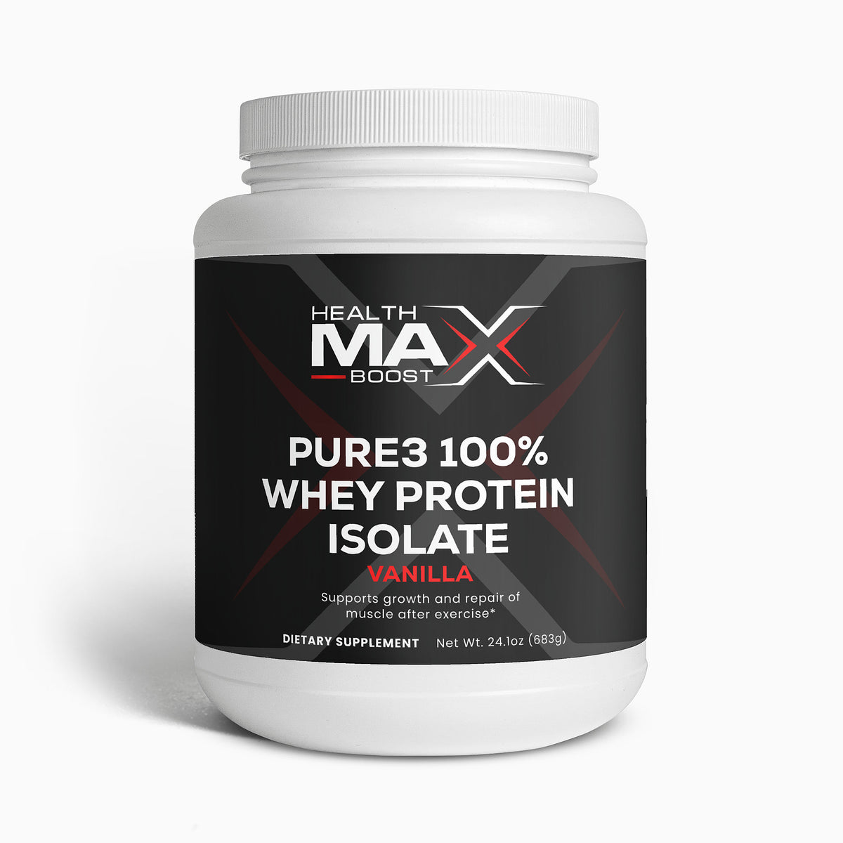 Pure3 100% Whey Protein Isolate (Vanilla)