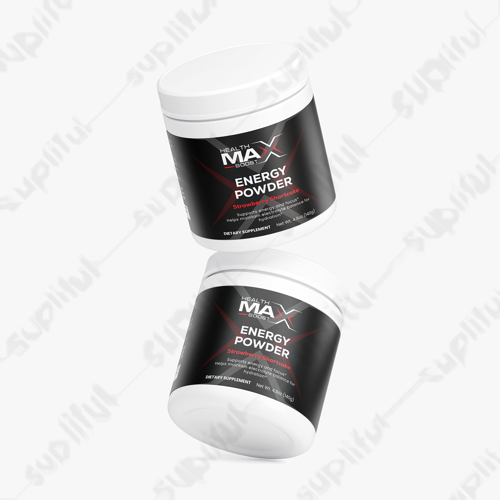 Energy Powder (Strawberry Shortcake)